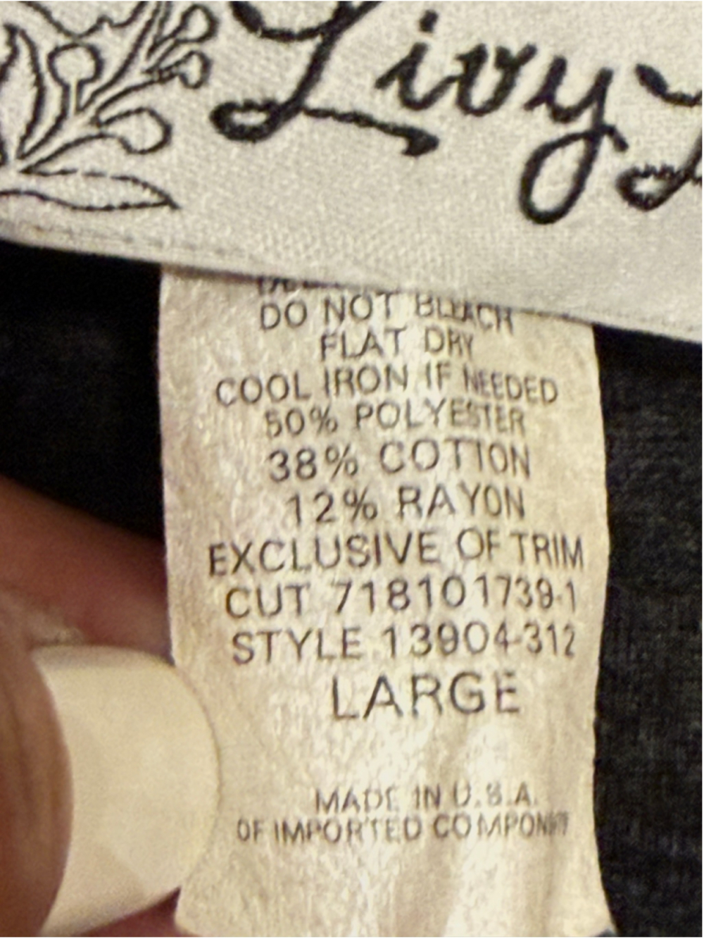 LivyLu Women’s Oklahoma Ruffle Sleeve Graphic Tee Sz L Charcoal Heather Gray OSU - Picture 7 of 8